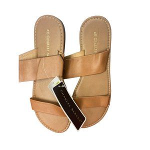 Charles Albert Tan Style‎ Mara Women’s Slip On Sandals size Medium